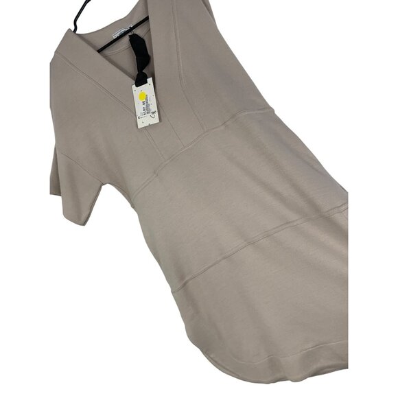 OttodAme Runway V-Neck Tunic Shift Dress Size 6 US Italy Wool RR10265 NWT $182 - Picture 11 of 12